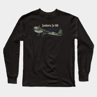 Junkers Ju 188 German WW2 Airplane Long Sleeve T-Shirt